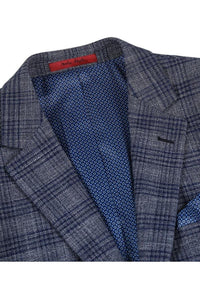 Grey Windowpane Sports Jacket