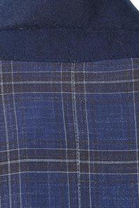 Blue Windowpane Sports Jacket