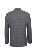 Grey Windowpane Sports Jacket