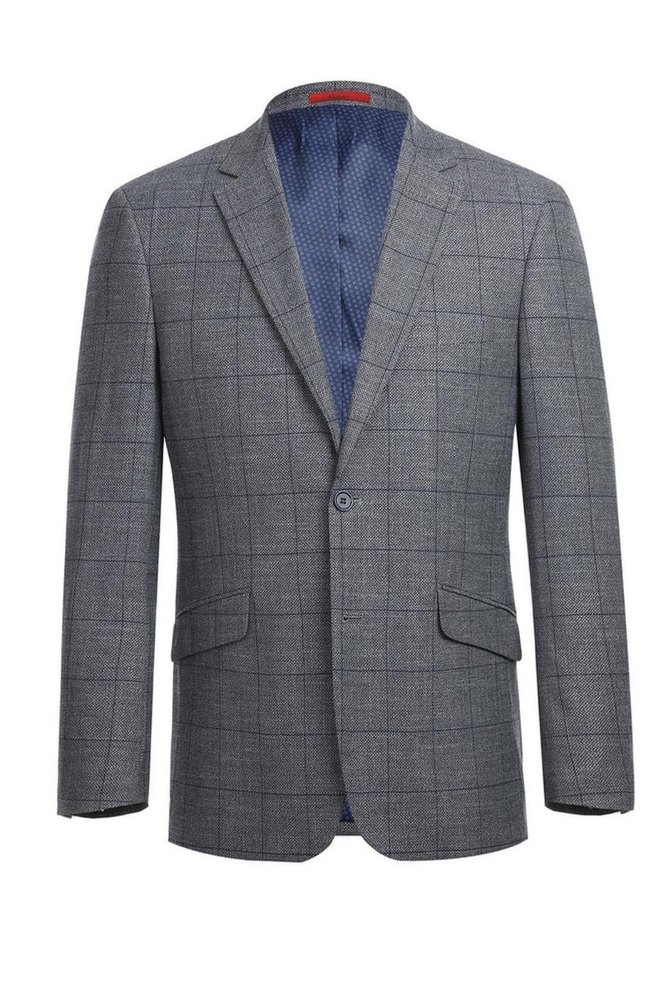 Grey Windowpane Sports Jacket