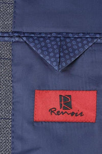 Grey Windowpane Sports Jacket