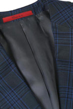 Navy Windowpane Sports Jacket
