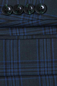 Navy Windowpane Sports Jacket