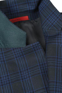 Navy Windowpane Sports Jacket
