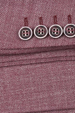 Wine Solid Sports Jacket