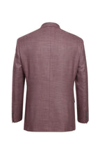 Wine Solid Sports Jacket