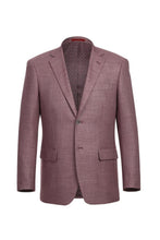Wine Solid Sports Jacket