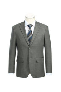 Olive Solid Sports Jacket