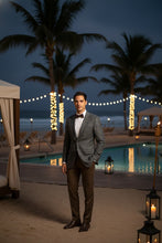 Brown Windowpane Sports Jacket