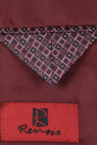 Wine Windowpane Sports Jacket