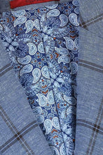 Blue Windowpane Sports Jacket