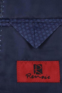 Navy Windowpane Sports Jacket
