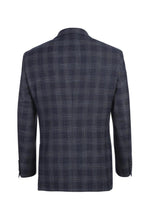 Navy Windowpane Sports Jacket