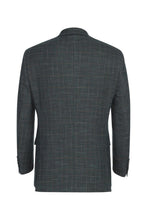 Green Windowpane Sports Jacket