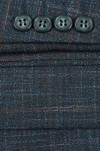 Green Windowpane Sports Jacket