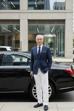 Blue Windowpane Sports Jacket