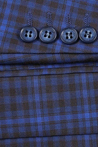 Blue Windowpane Sports Jacket