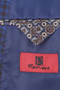 Blue Windowpane Sports Jacket
