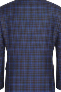 Blue Windowpane Sports Jacket