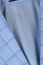 Blue Windowpane Sports Jacket