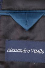 Blue & Black Windowpane Sports Jacket
