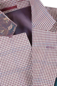 Pink Windowpane Sports Jacket