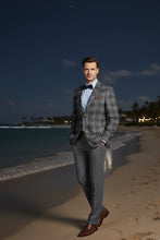 Brown Windowpane Sports Jacket