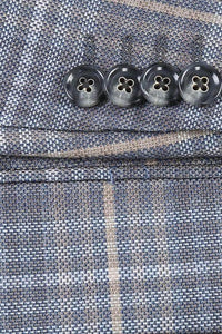 Brown Windowpane Sports Jacket