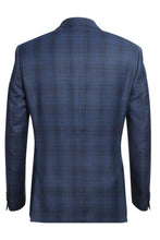 Navy Windowpane Sports Jacket