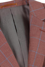 Brown Windowpane Sports Jacket
