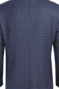 Blue Plaid Sports Jacket