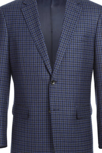 Blue Plaid Sports Jacket