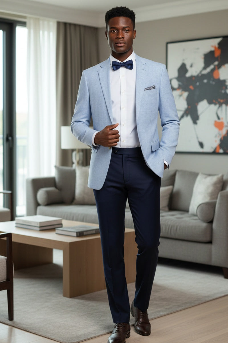 Blue Check Sports Jacket