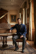 "Marseille" Blue Velvet Jacket (Separates)