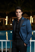 "Hugo" Blue Tuxedo Jacket (Separates)