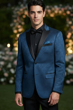 "Hugo" Blue Tuxedo Jacket (Separates)