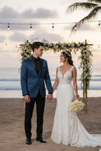 "Hugo" Blue Tuxedo Jacket (Separates)