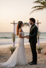 "Marseille" Green Velvet Jacket (Separates)