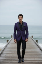 "Hugo" Purple Tuxedo Jacket (Separates)