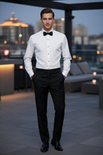 "Richard" White Spread Collar Shirt
