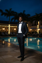 RN Collection Blue Windowpane 2-Button Notch Suit (2-Piece Set)