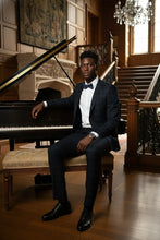 RN Collection Blue Windowpane 2-Button Notch Suit (2-Piece Set)