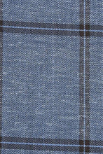 RN Collection Blue Windowpane Sports Jacket