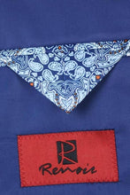 RN Collection Blue Windowpane Sports Jacket