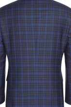 RN Collection Blue Windowpane Sports Jacket