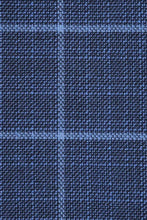 RN Collection Blue Windowpane Sports Jacket