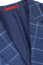 RN Collection Blue Windowpane Sports Jacket