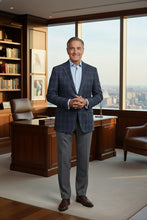 RN Collection Blue Windowpane Sports Jacket