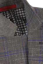 RN Collection Brown Windowpane Sports Jacket