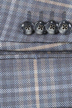 RN Collection Brown Windowpane Sports Jacket